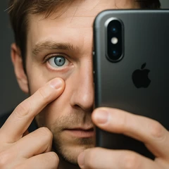 Open oog ontspannen